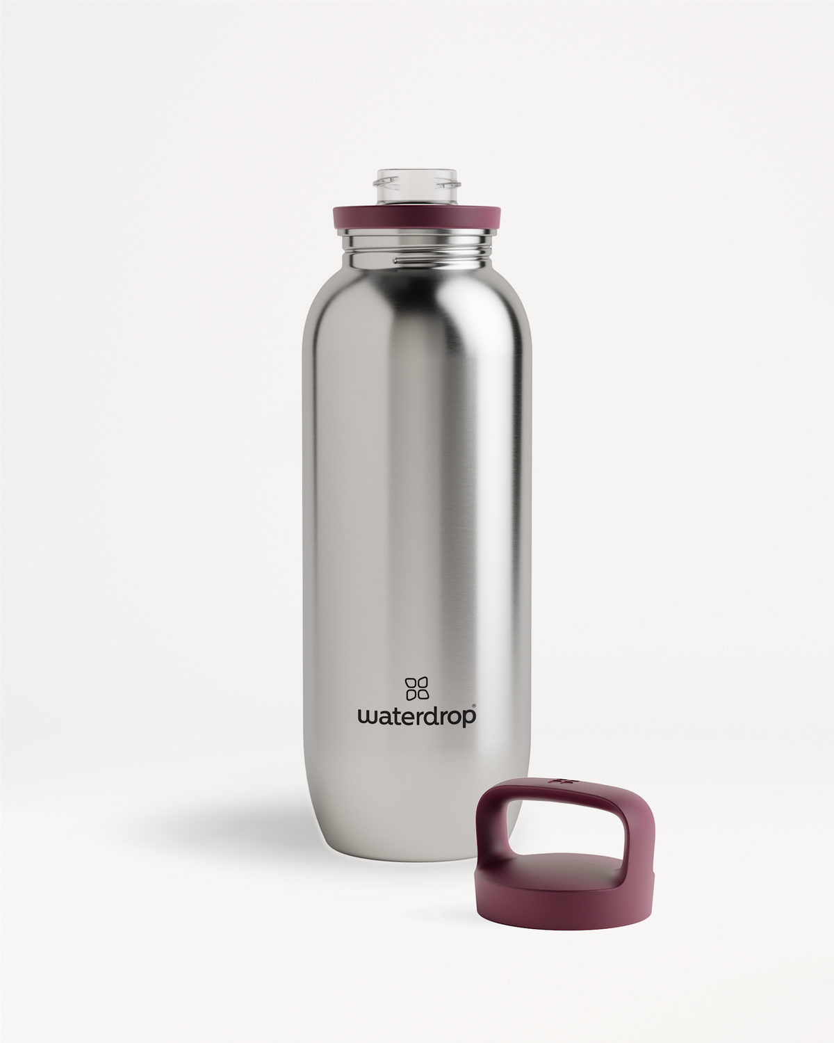 All-Purpose Sport Ultralight Flasche mit rotem Griff, Spout Lid.