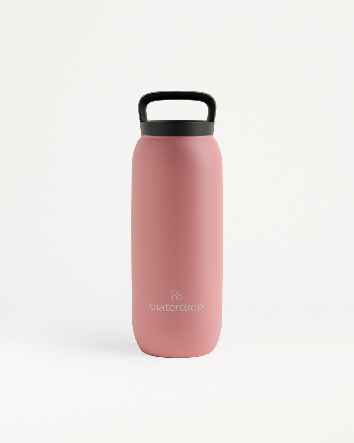 All-Purpose Thermo · Loop Lid Flasche mit schwarzem Griff.