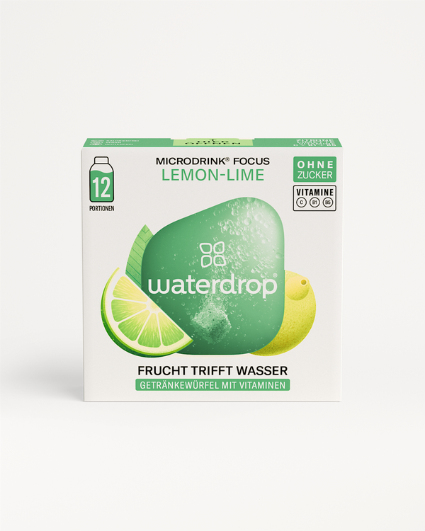 Wähle dein Goodie: Zitronen-Limonaden-Box von waterdrop®.