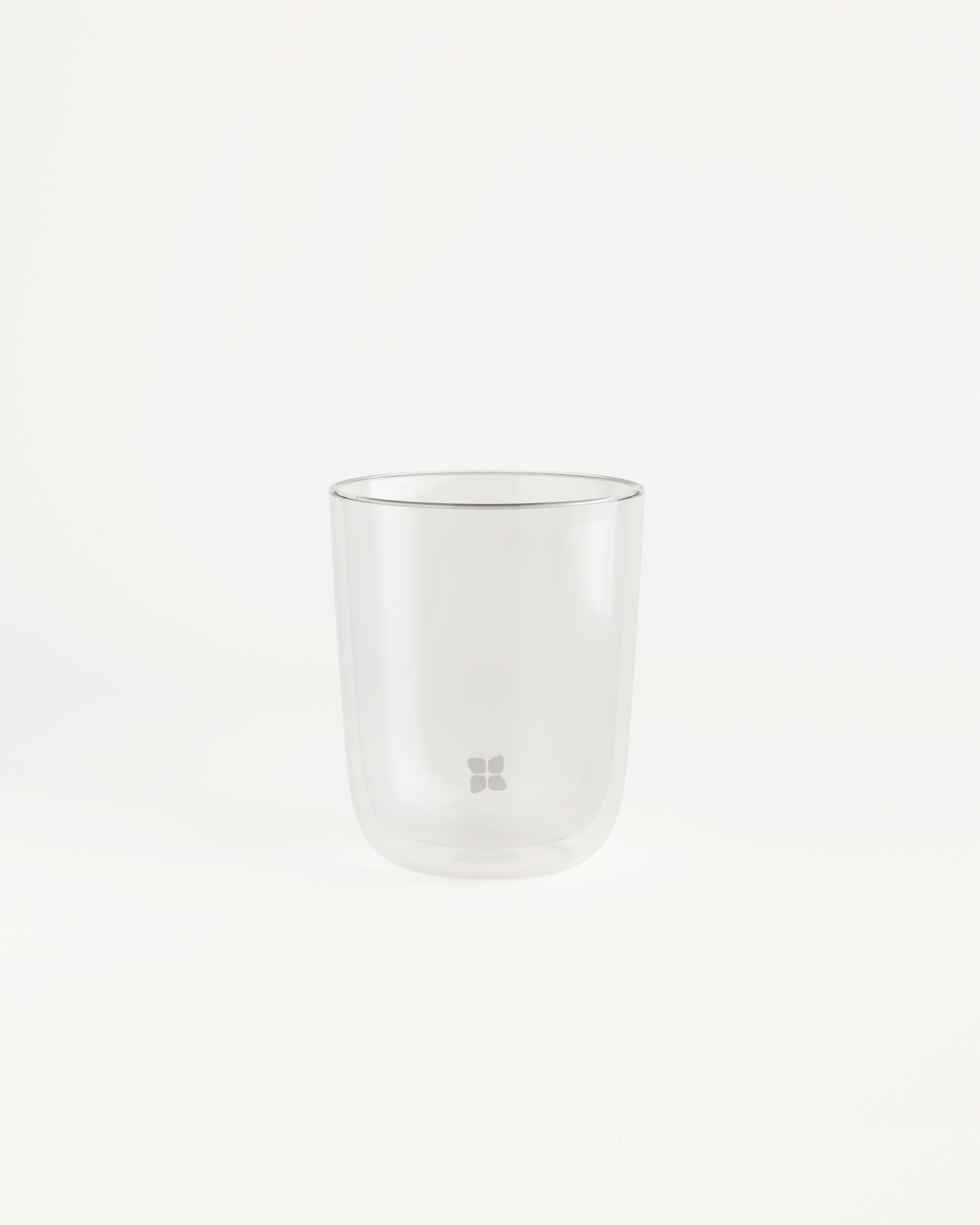 Glass Cup Tasse aus doppelwandigem Borosilikatglas