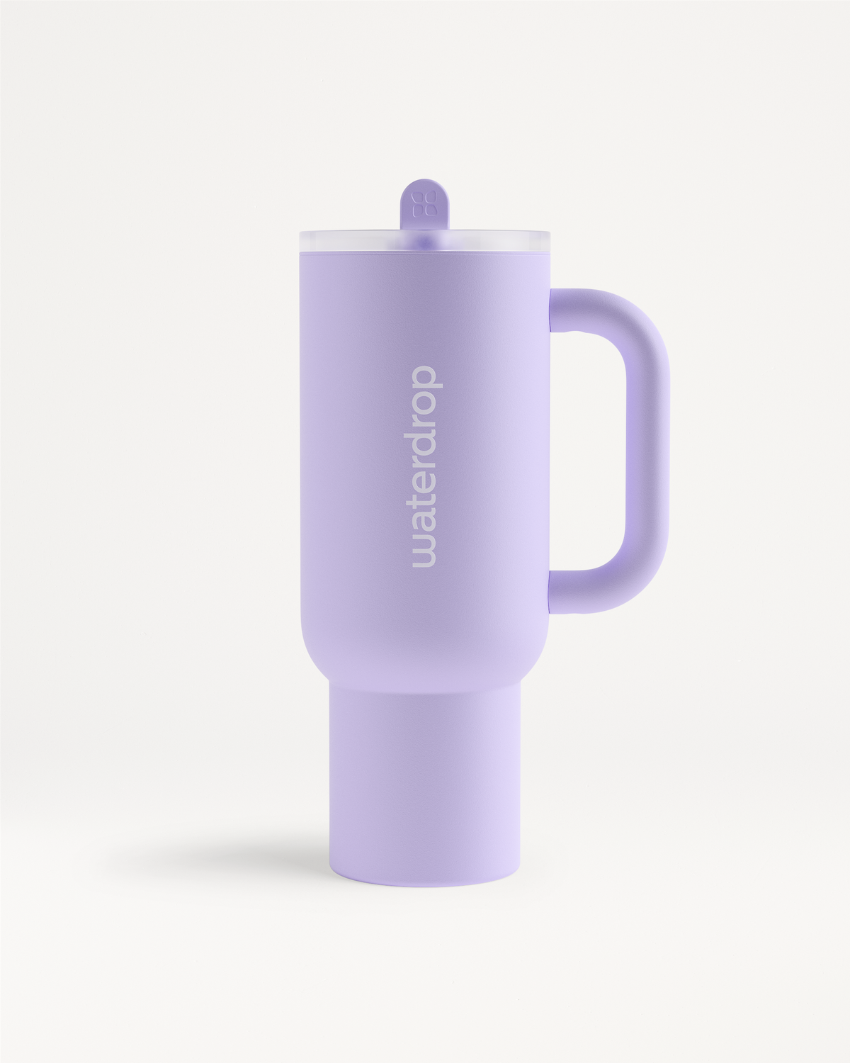 Explorer Thermo Tumbler von waterdrop®, doppelwandig mit Trinkhalm.