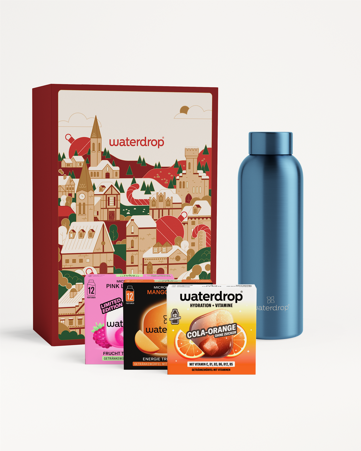 Steel Bottle Geschenkset