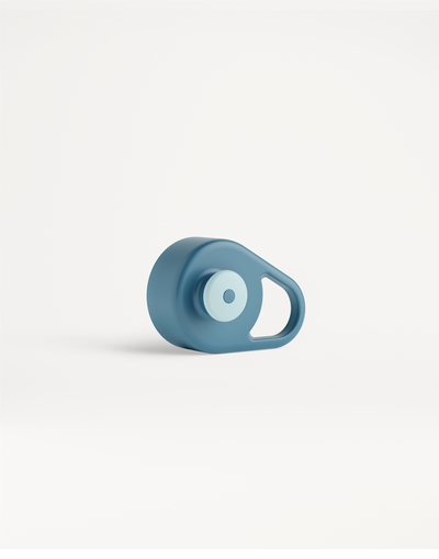 Minimalistisches 3D-Modell der Pull-Up Cap mit integriertem Griff.