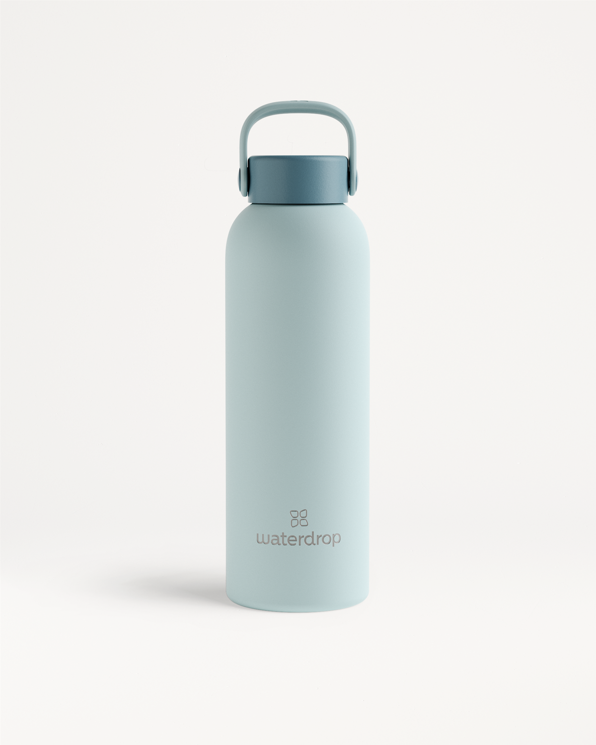 Thermo Steel Bottle · Carry Cap, blau, Edelstahl, 600ml.