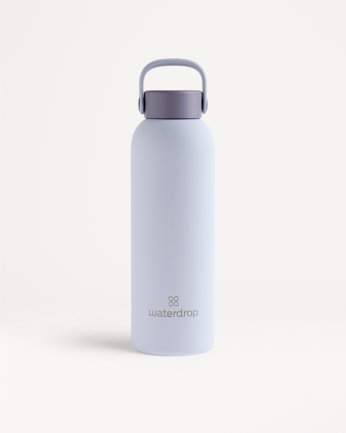 Thermo Steel Bottle · Carry Cap, wiederverwendbare Edelstahlflasche von waterdrop®.
