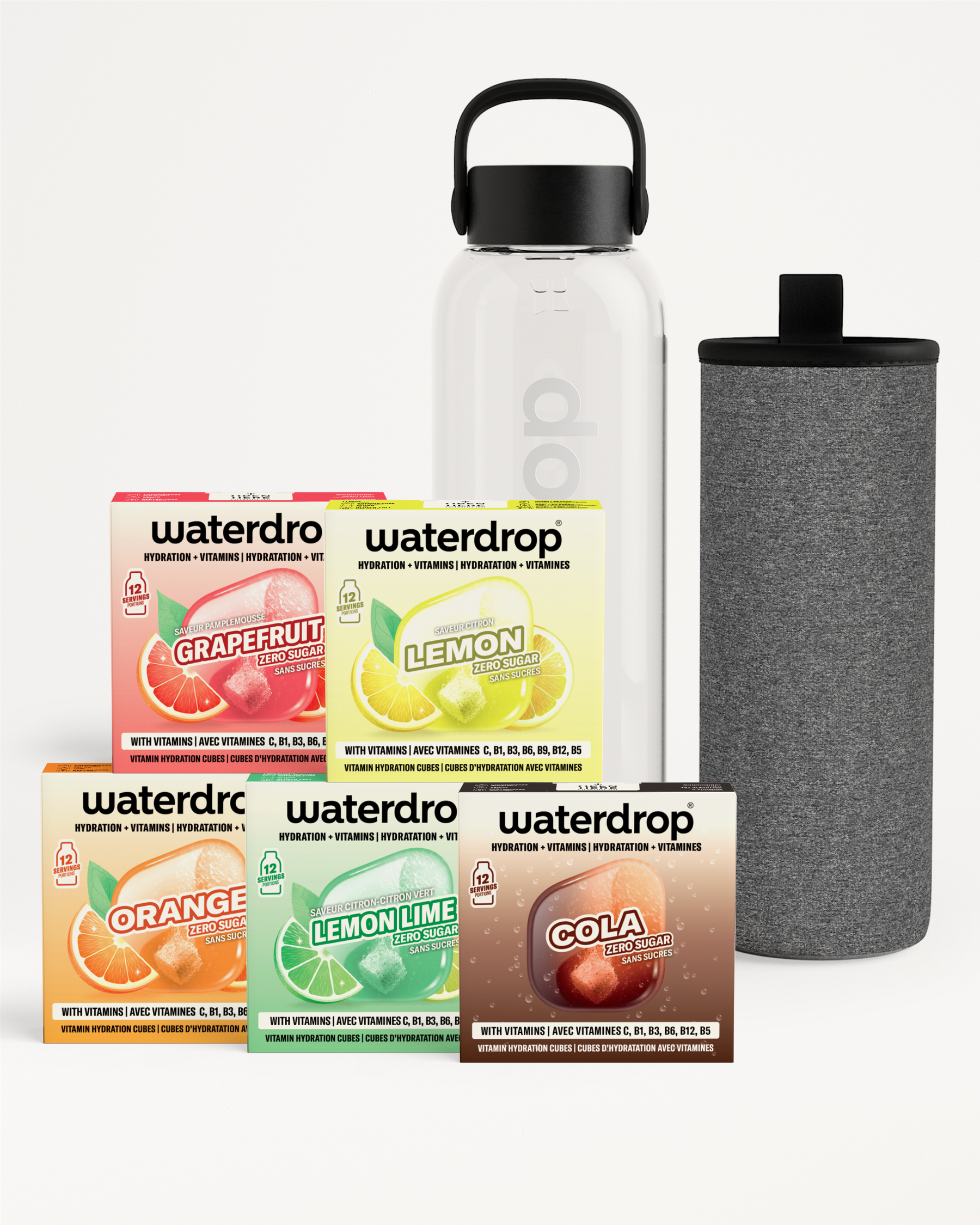 30 Tage zuckerfreie Softdrinks Bottle Set