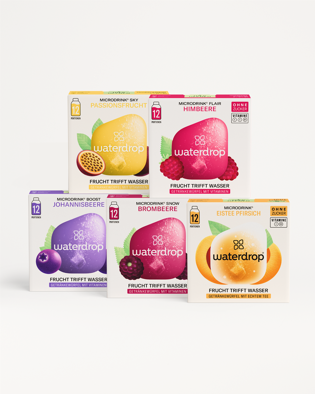 30 Days Hydration Set: Microdrinks für bessere Trinkgewohnheiten.
