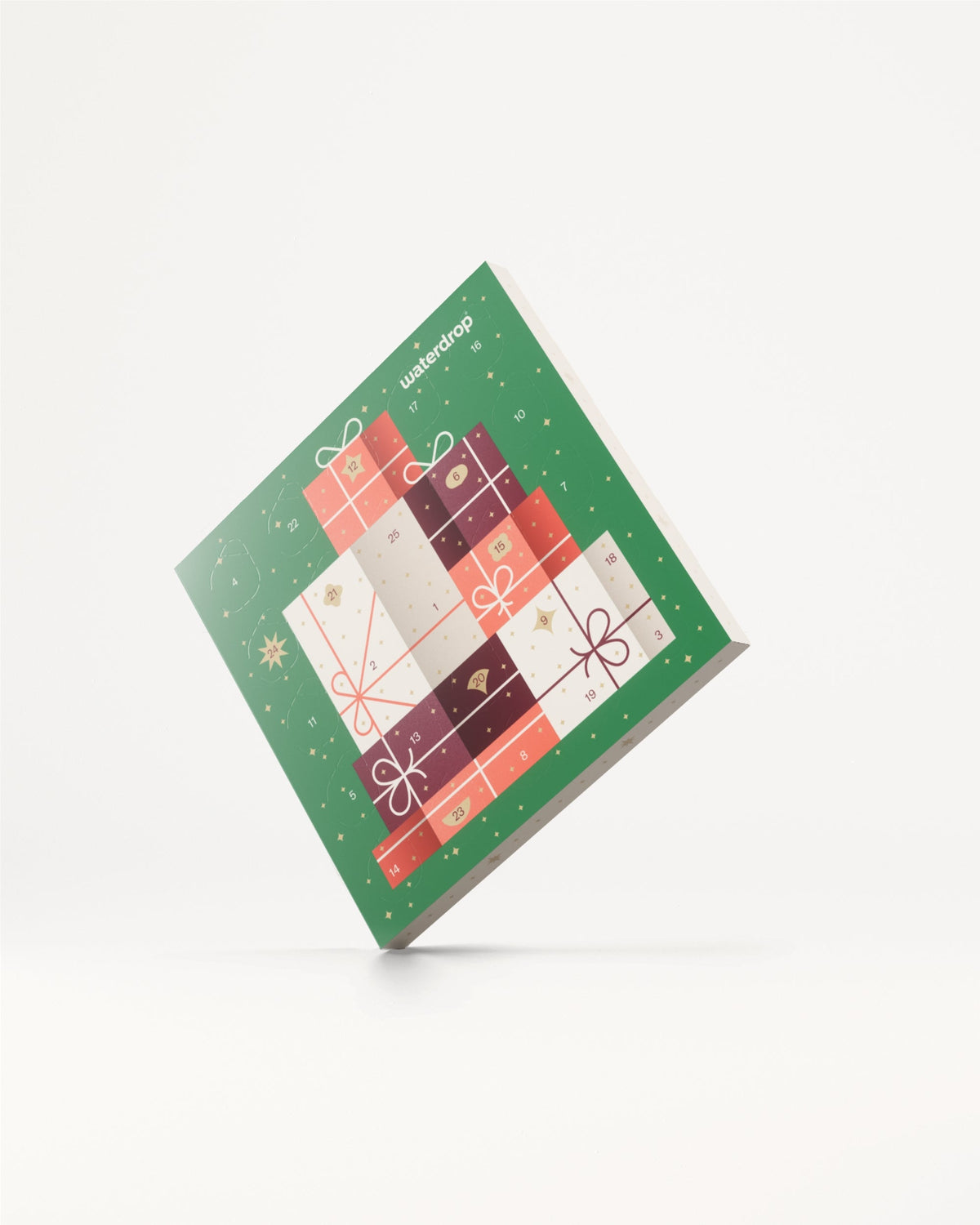 Adventskalender Small mit 25 Überraschungstüren.