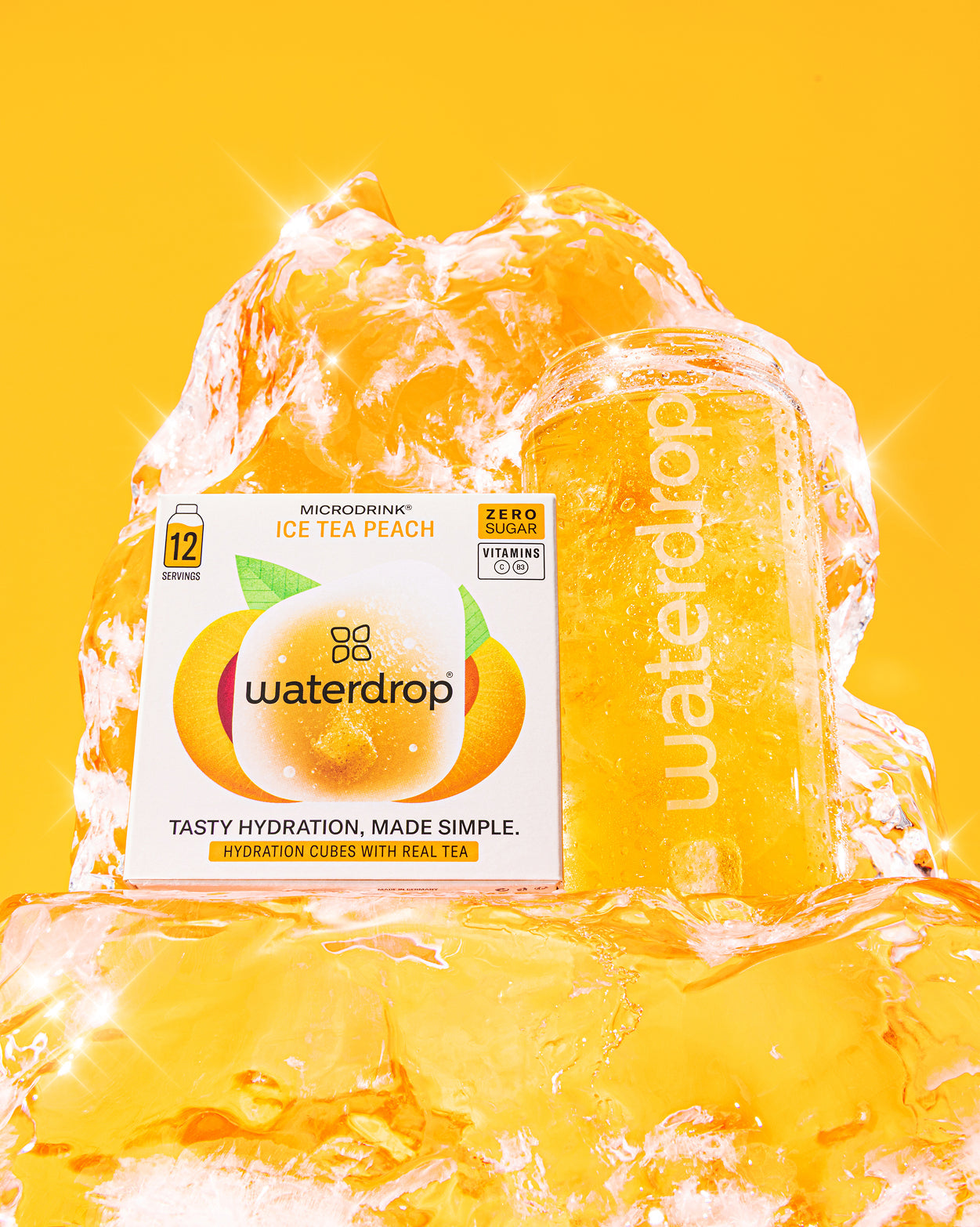 Fruchtiges Fest 4+1 Geschenkset mit Microdrink® Ice Tea Peach.