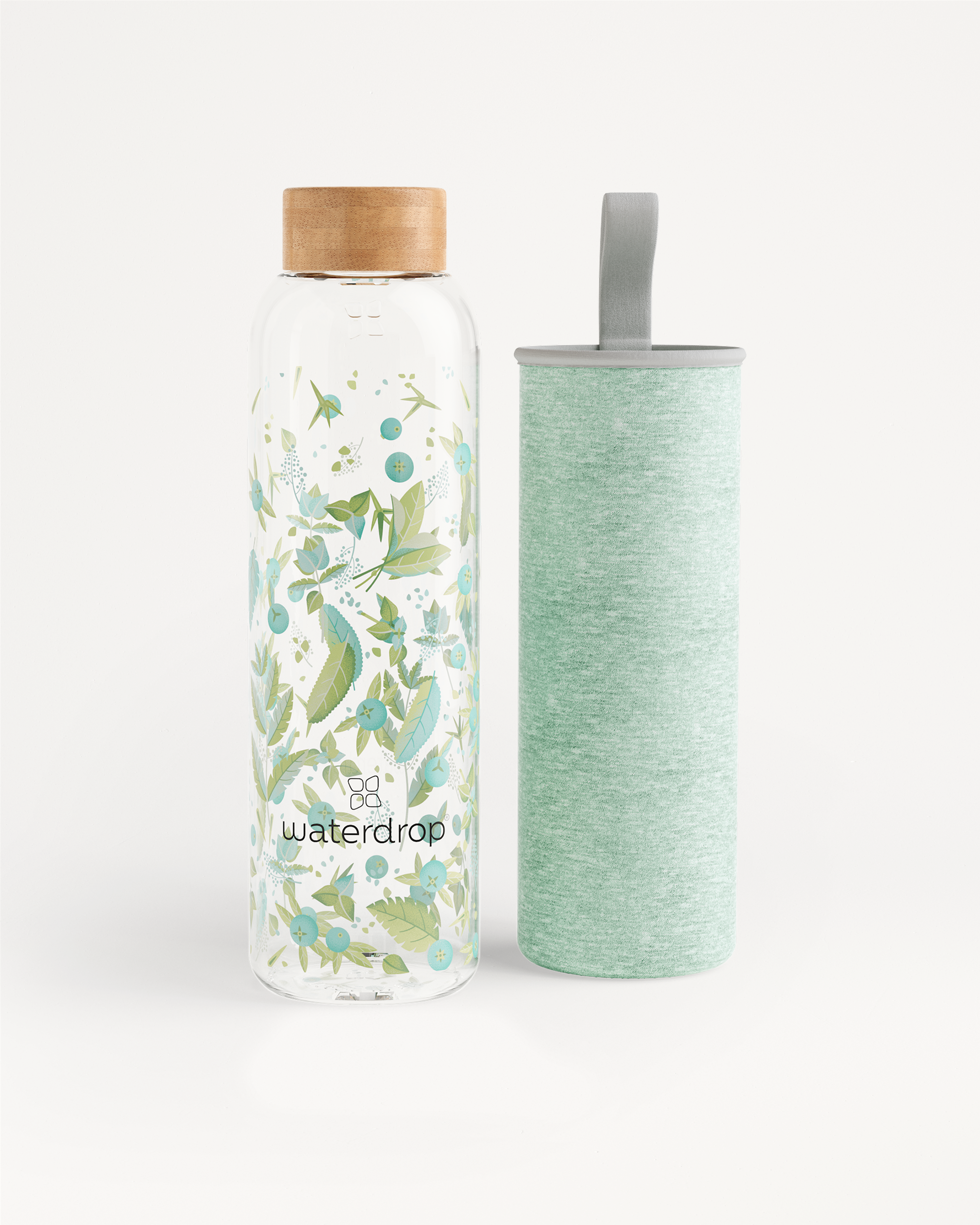 Edition Glass Bottle: Glas-Trinkflasche