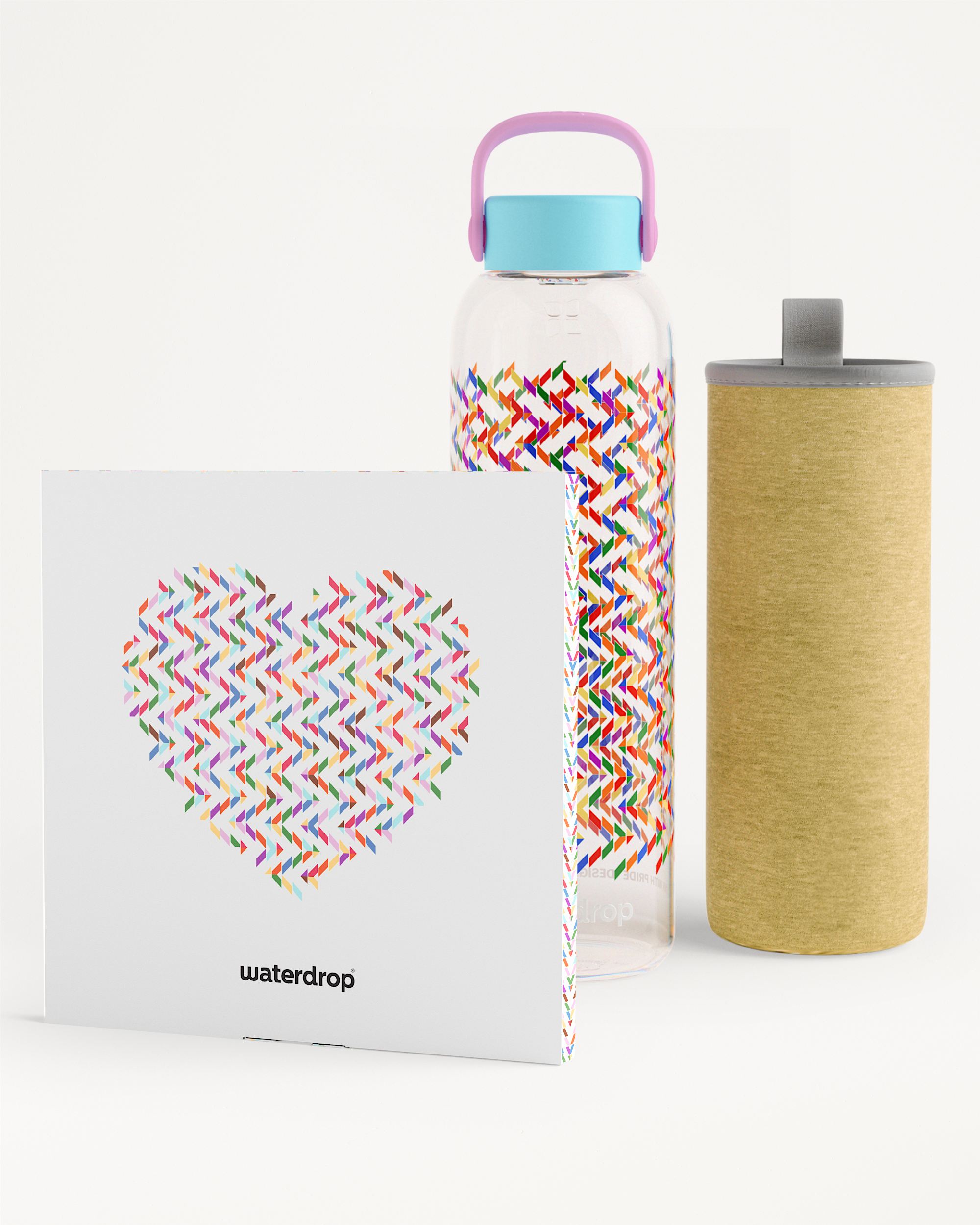 waterdrop® Deckel (Bamboo Cap) - Glasflasche