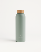 Thermo Steel Bottle · Bamboo Cap