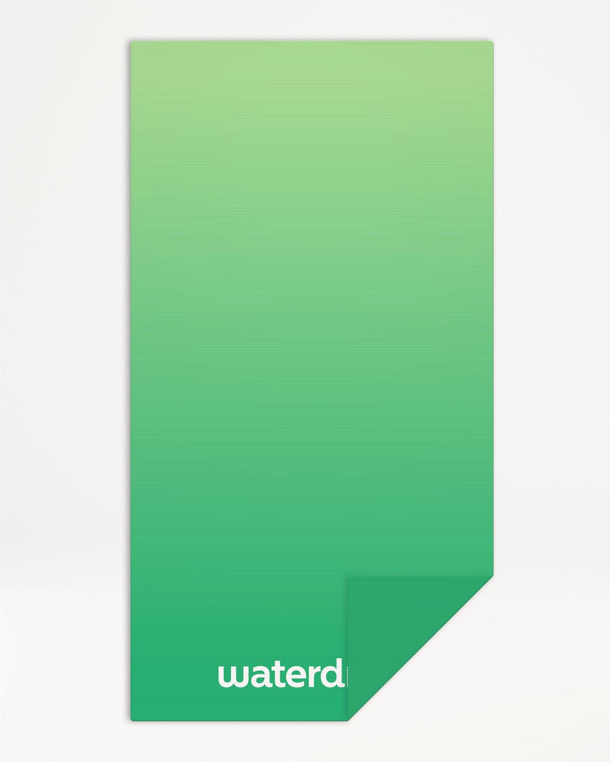 waterdrop® grünes Strandtuch