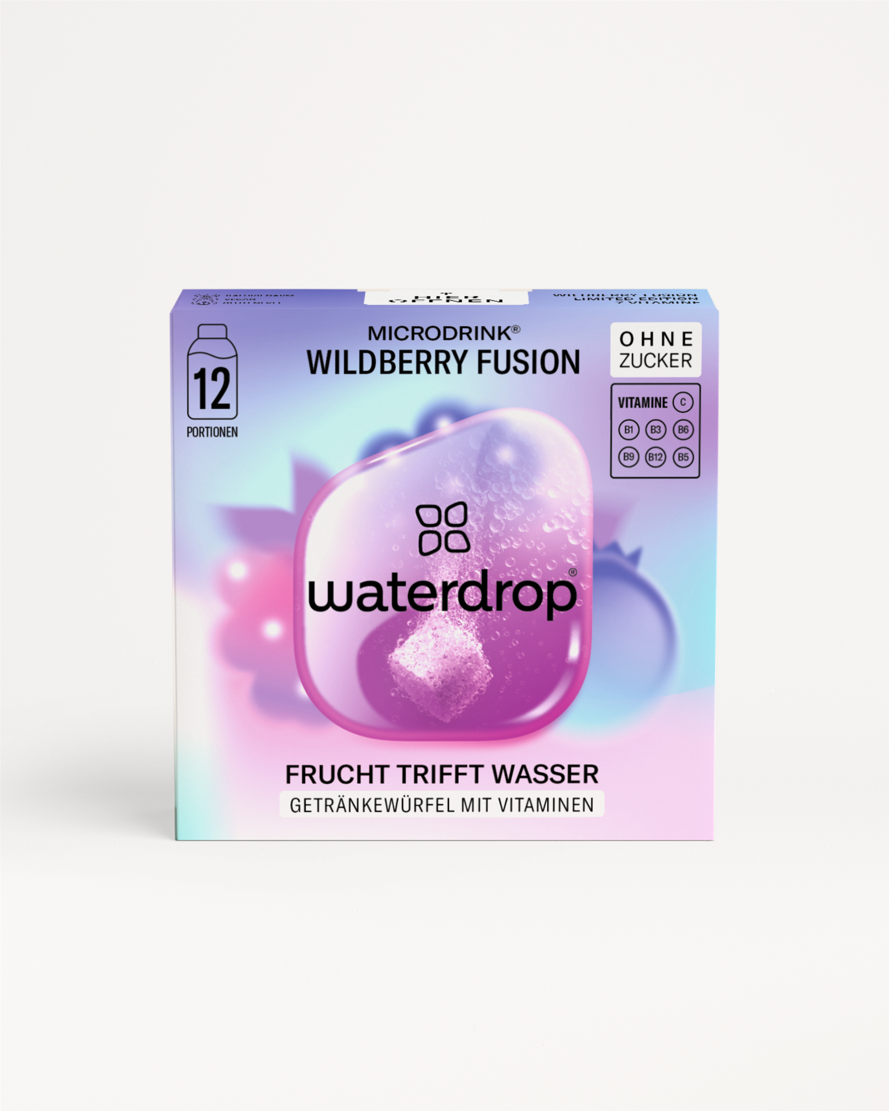 WILDBERRY FUSION: Beeren-Medley-Genuss von Johannisbeere, Brombeere, Himbeere.